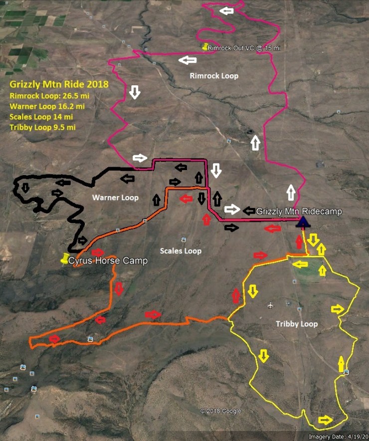 Grizzly Mtn Ride - All Loops 3-26